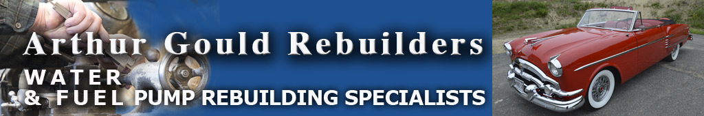 Arthur Gould Rebuilders, Water Pump and fuel pump rebuilding specialists